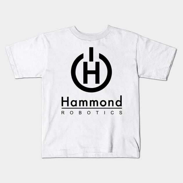 Hammond Robotics Kids T-Shirt by korstee